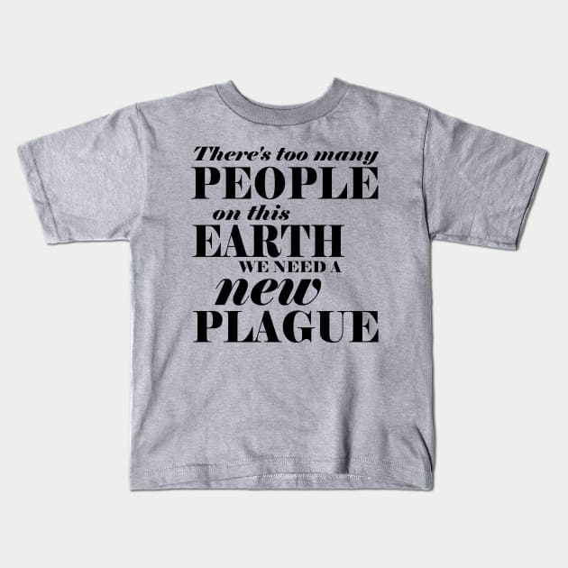 New plague Kids T-Shirt by Cetaceous